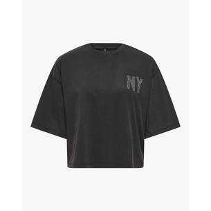 Product ONLY ONLJOS S/S O-NECK SHINE TOP BOX JRS base image