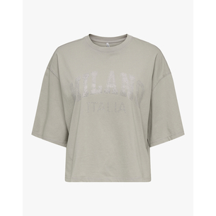 Product ONLY ONLJOS S/S O-NECK SHINE TOP BOX JRS base image