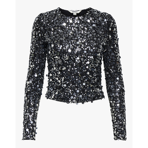 Product ONLY ONLCATINA LS SEQUINS TOP WVN base image