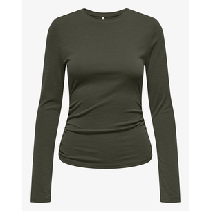 Product ONLY ONLFREE LIFE L/S SLUB RIB TOP JRS base image