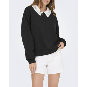 Product ONLY ONLWILLOW L/S O-NECK EMB. UB SWT base image