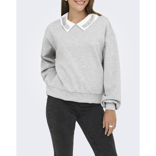 Product ONLY ONLWILLOW L/S O-NECK EMB. UB SWT base image