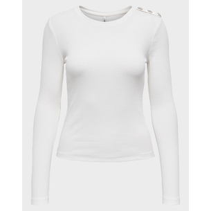 Product ONLY ONLCHECKIE LIFE L/S TOP BOX JRS base image