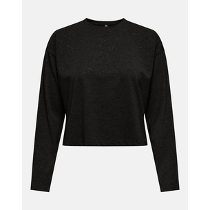 Product ONLY ONLMELLE L/S GLITTER TOP JRS base image