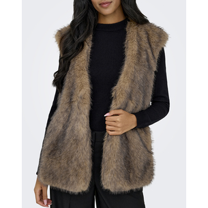 Product ONLY ONLDAWN LIFE FAUX FUR WAISTCOAT OTW base image
