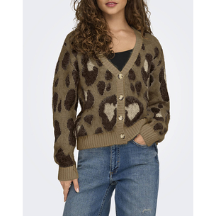 Product ONLY ONLEDELIE LIFE LS JQ CARDI V-NECK KNT base image