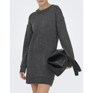 Product ONLY ONLHAZEL LIFE LS O-NECK DRESS BF KNT base image