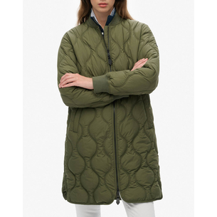 Product SUPERDRY  D1 STUD LONG QUILTED LINER JACKET ΜΠΟΥΦΑΝ ΓΥΝΑΙΚΕΙΟ base image