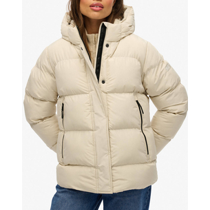 Product SUPERDRY D1 SDSW HOODED 5 BAFFLE SPORTS PUFFER JACKET WOMEN base image