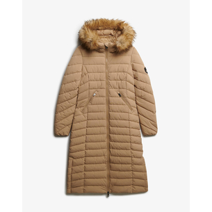 Product SUPERDRY  D2 OVIN FUJI FAUX FUR HOODED LONGLINE ΜΠΟΥΦΑΝ ΓΥΝΑΙΚΕΙΟ base image