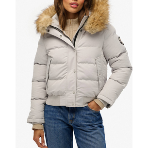 Product SUPERDRY  D2 OVIN EVEREST HOODED BOMBER JKT ΜΠΟΥΦΑΝ ΓΥΝΑΙΚΕΙΟ base image