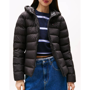 Product TOMMY JEANS TJW SLIM HOOD PRNT DOWN JCKT EXT base image