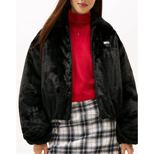 Product TOMMY JEANS TJW FAUX FUR BOMBER base image