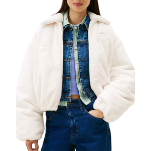 Product TOMMY JEANS TJW FAUX FUR BOMBER base image