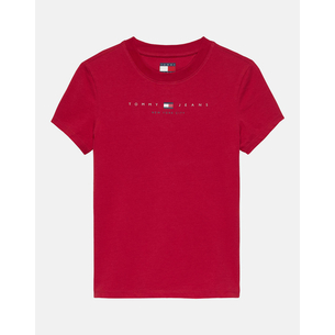 Product TOMMY JEANS  TJW SLIM TJ US LINEAR SS TEE base image