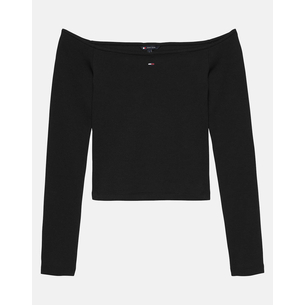 Product TOMMY JEANS TJW SLIM ESSENTIAL BOAT NECK LS base image
