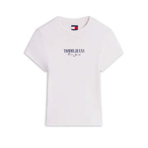 Product TOMMY JEANS TJW SLIM LOGO 2 POINTELLE TEE base image