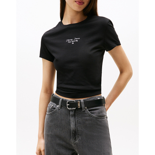 Product TOMMY JEANS TJW SLIM ESS LOGO 1 TEE EXT base image