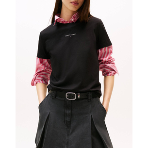 Product TOMMY JEANS TJW REG LINEAR SS TEE base image