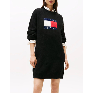 Product TOMMY JEANS TJW FLAG SWEATER DRESS EXT base image