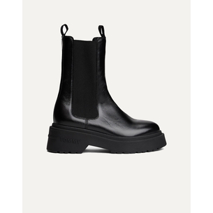 Product TOMMY JEANS TJW CHUNKY SHINY LEATHER CHELSEA base image
