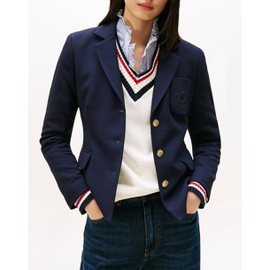 Product TOMMY HILFIGER PUNTO TONAL CREST SLIM BLAZER base image