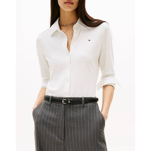 Product TOMMY HILFIGER 1985 SLIM PIQUE LS SHIRT base image