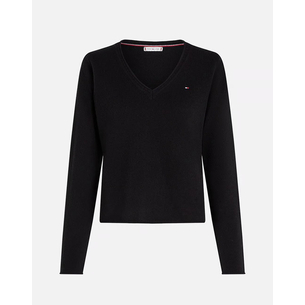 Product TOMMY HILFIGER SOFT WOOL V-NK SWEATER base image