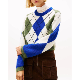 Product TOMMY HILFIGER ALPACA BLEND ARGYLE C-NK LS SWT base image