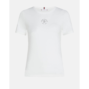 Product TOMMY HILFIGER STAMP LOGO SLIM C-NK SS TEE base image