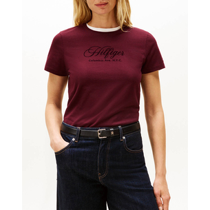 Product TOMMY HILFIGER SCRIPT REG C-NK SS TEE base image