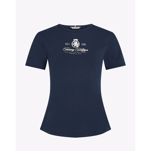 Product TOMMY HILFIGER VARSITY CREST SLIM SS TEE base image