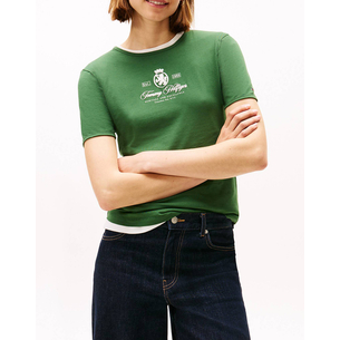 Product TOMMY HILFIGER VARSITY CREST SLIM SS TEE base image