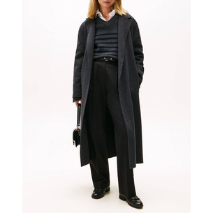 Product TOMMY HILFIGER DF WOOL REG BELTED MIDI COAT base image