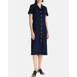 Product TOMMY HILFIGER VIS TWILL S/S SHIRT DRESS base image