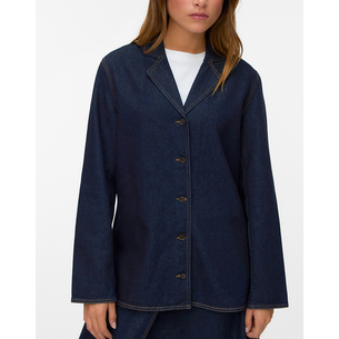 Product VERO MODA VMKANIKA LS DENIM BLAZER SHIRT SI352 base image