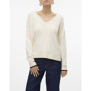 Product VERO MODA VMBREEZE LS V-NECK PULLOVER BOO base image