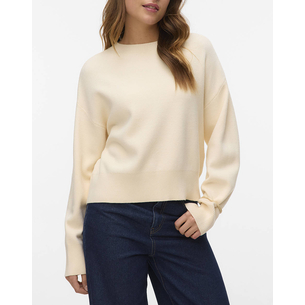 Product VERO MODA VMGOLD ART LS O-NECK PULLOVER base image
