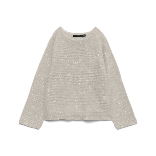 Product VERO MODA VMLEILANI STITCH LS BOATNECK PULLOVER base image