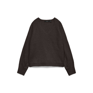Product VERO MODA VMAQUARIUS LS V-NECK RAGLAN PULLOVER BF base image