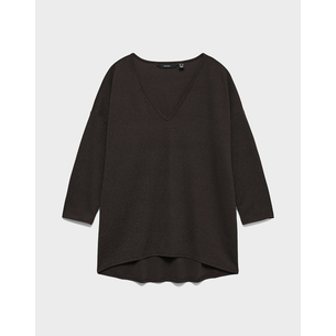 Product VERO MODA VMKANVA 3/4 V-NECK TOP JRS GA base image