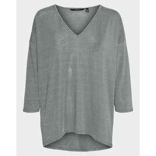Product VERO MODA VMKANVA 3/4 V-NECK TOP JRS GA base image