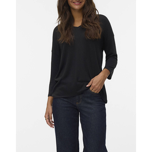 Product VERO MODA VMBRIANNA 3/4 V-NECK BLOUSE BOO base image