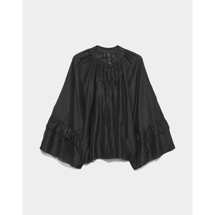 Product VERO MODA VMJENNA 7/8 FRILL TOP WVN GA base image