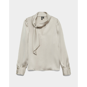 Product VERO MODA VMNINI CIA LS TOP WVN GA base image