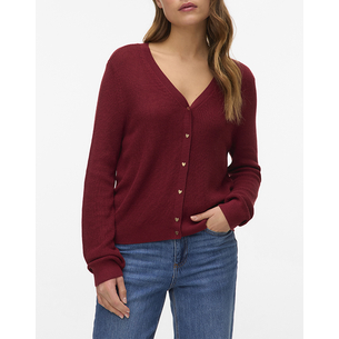 Product VERO MODA VMNEWLEX LS V-NECK HEART CARDIGAN base image