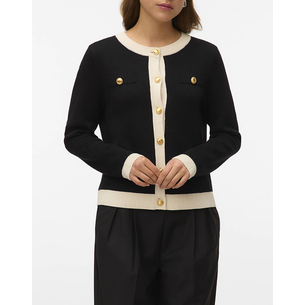 Product VERO MODA VMOLI LS O-NECK CARDIGAN base image