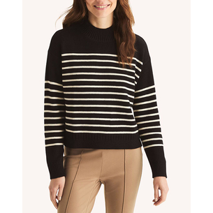 Product NAUTICA ΜΠΛΟΥΖΑ ΠΛΕΚΤΗ ΜΜ STRP MCKNCK SWTR base image