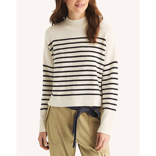 Product NAUTICA ΜΠΛΟΥΖΑ ΠΛΕΚΤΗ ΜΜ STRP MCKNCK SWTR base image