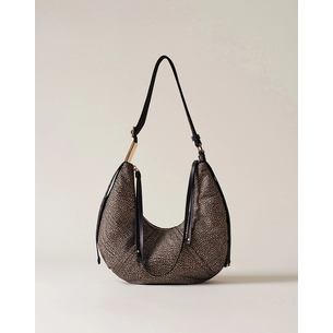 Product BORBONESE BORBONESE HOBO BAG PL, LEATH. base image